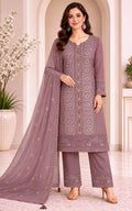 Mah E Rooh 4245 A To D Chiffon Embroidered Salwar Kameez