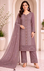 Mah E Rooh 4245 A To D Chiffon Embroidered Salwar Kameez