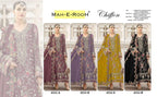 Mah E Rooh 4252 Chiffon Embroidered Salwar Kameez