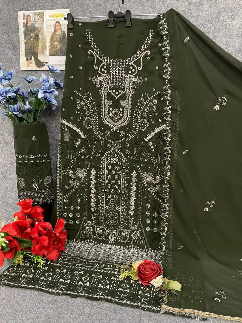 Mah E Rooh 5126 Georgette Thread Work Salwar Kameez