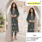 Mah E Rooh 5154 A To F Georgette Embroidered Salwar Kameez