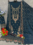 Mah E Rooh 5183 A To D Faux Georgette With Embroidered Salwar Kameez