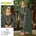 Mah E Rooh 5183 A To D Faux Georgette With Embroidered Salwar Kameez