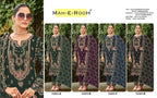 Mah E Rooh 5183 A To D Faux Georgette With Embroidered Salwar Kameez