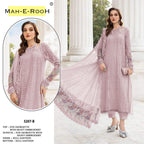 Mah E Rooh 5207 A To D Faux Georgette Embroidered Salwar Kameez