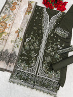 Mah E Rooh 5217 Slub Cotton Embroidered Salwar Kameez Collection