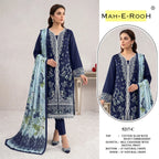 Mah E Rooh 5217 Slub Cotton Embroidered Salwar Kameez Collection