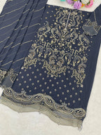 Mah E Rooh 5221 A To E Faux Georgette Embroidered Salwar Kameez