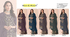 Mah E Rooh 5221 A To E Faux Georgette Embroidered Salwar Kameez
