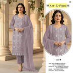 Mah E Rooh 5223 A To D Faux Georgette Embroidered Salwar Kameez