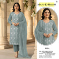 Mah E Rooh 5223 A To D Faux Georgette Embroidered Salwar Kameez