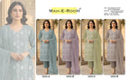 Mah E Rooh 5223 A To D Faux Georgette Embroidered Salwar Kameez