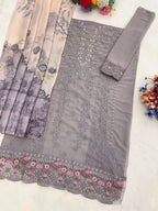 Mah E Rooh 5225 Faux Georgette Embroidered Salwar Kameez