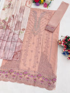 Mah E Rooh 5225 Faux Georgette Embroidered Salwar Kameez