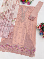 Mah E Rooh 5225 Faux Georgette Embroidered Salwar Kameez