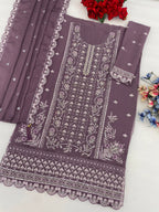 Mah E Rooh 5246 A To D Chiffon With Heavy Embroidered Salwar Kameez