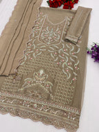 Mah E Rooh 5247 A To D Chiffon Embroidered Salwar Kameez