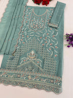 Mah E Rooh 5247 A To D Chiffon Embroidered Salwar Kameez