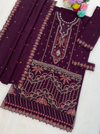 Mah E Rooh 5250 A To E Crunchy With Embroidered Salwar Kameez Collection