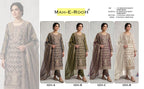 Mah E Rooh 5258 A To D Nc Moss Embroidered Salwar Kameez