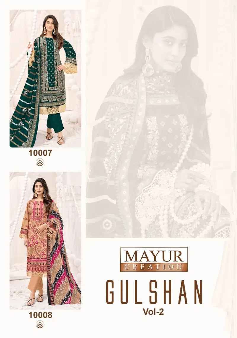 Mayur Gulshan Vol 2 Cotton Karachi Dress Material Collection