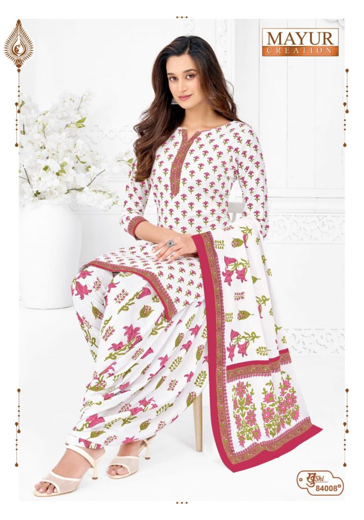 mayur khushi Vol 84 – Dress Material