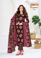 Mayur Kiyana Vol 7 Cotton Printed Dress Material Collection