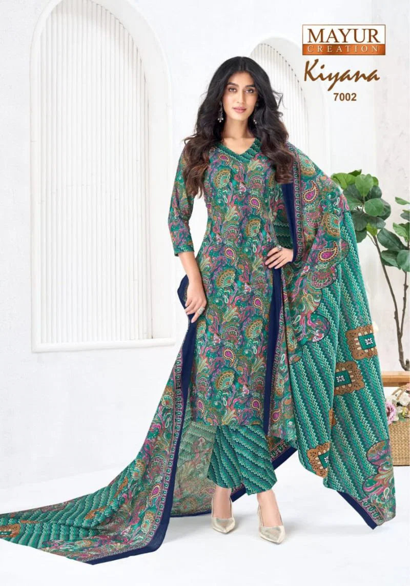 Mayur Kiyana Vol 7 Cotton Printed Dress Material Collection