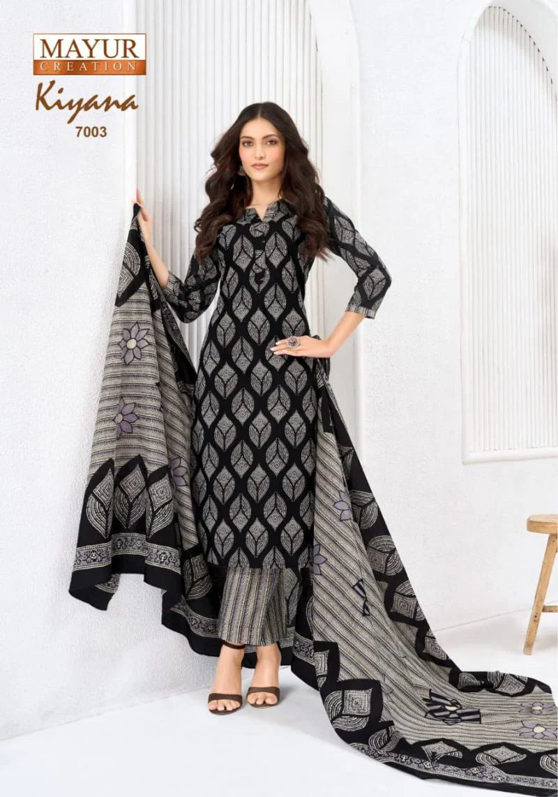 Mayur Kiyana Vol 7 Cotton Printed Dress Material Collection