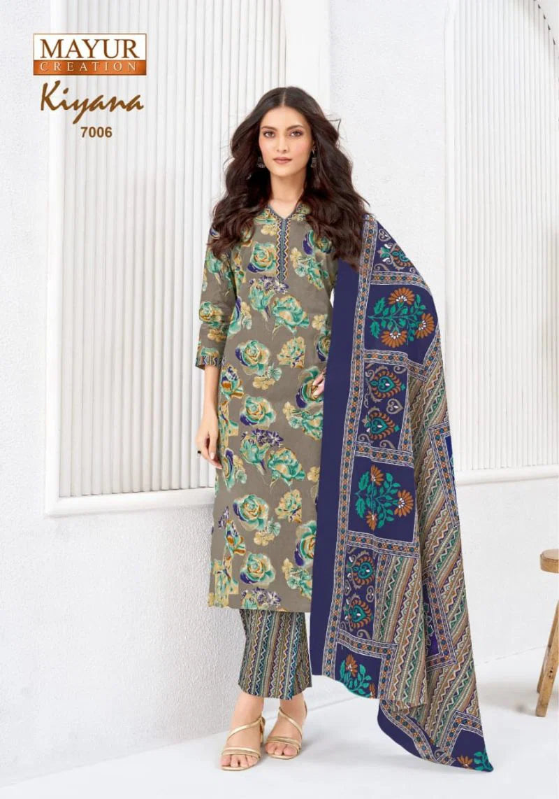 Mayur Kiyana Vol 7 Cotton Printed Dress Material Collection
