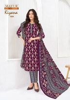 Mayur Kiyana Vol 7 Cotton Printed Dress Material Collection