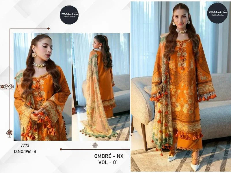 Mehboob Tex 1960 To 1962 Cotton Embroidered Salwar Kameez Collection