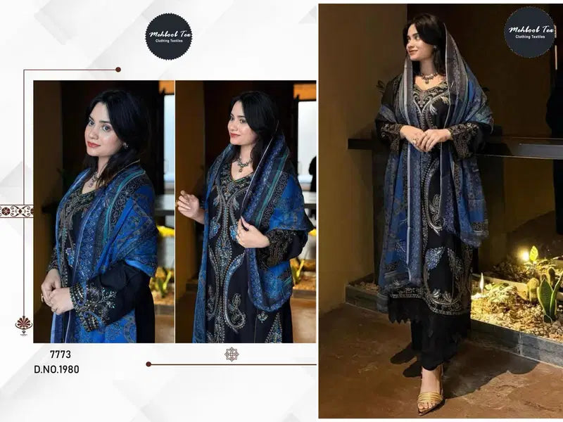 Mehboob Tex 1980 Cotton Embroidered Salwar Kameez Collection