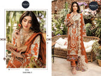 Mehboob Tex 1986 A To B Cambric Cotton Embroidered Salwar Kameez