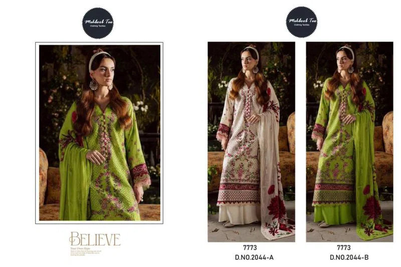Mehboob Tex 2044 Cotton Embroidered Salwar Kameez Collection