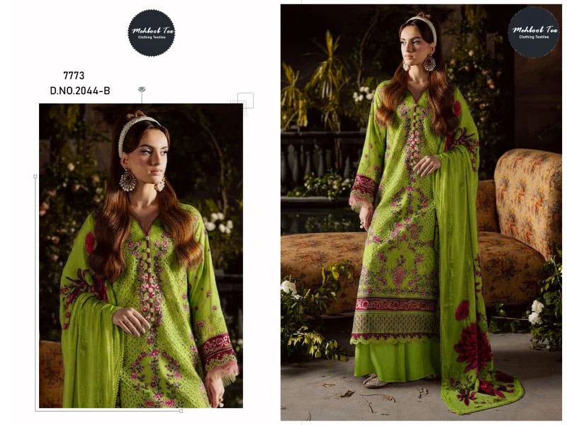 Mehboob Tex 2044 Cotton Embroidered Salwar Kameez Collection