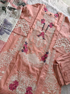 Mehboob Tex Elaf Premium Vol 2 Cambric Cotton Embroidered Salwar Kameez