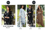 Mehboob Tex Elaf Premuim Vol 1 Cambric Cotton Embroidered Salwar Kameez
