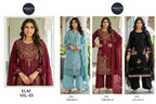 Mehboob Tex Elaf Vol 3 Pure Cotton Embroidered Salwar Kameez