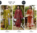Mehboob Tex Ombre Nx New Colors Cambric Cotton With Embroidered Salwar Kameez