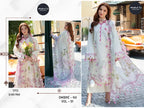 Mehboob Tex Ombre Nx Vol 1 Cotton Dupatta Cotton With Embroiedered Salwar Suit
