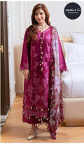 Mehboob Tex Ombre Nx Vol 2 Lawn Cotton Self Embroidered Salwar Kameez