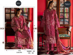 Mehboob Tex Ombre Nx Vol 8 Cotton Embroidered Salwar Kameez