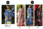 Mehboob Tex Ombre Nx Vol 9 Cotton With Embroidered Salwar Kameez