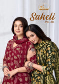 Miss World Saheli Vol 18 Readymade Cotton Kurti Pant With Dupatta