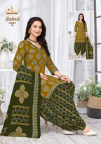 Miss World Saheli Vol 18 Readymade Cotton Kurti Pant With Dupatta