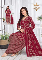 Miss World Saheli Vol 18 Readymade Cotton Kurti Pant With Dupatta