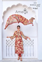 Mumtaz Arts Amelia Viscose Jam Digital Printed Dress Material
