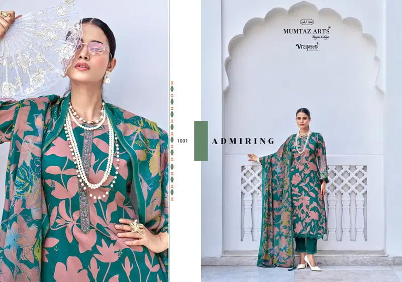Mumtaz Arts Amelia Viscose Jam Digital Printed Dress Material