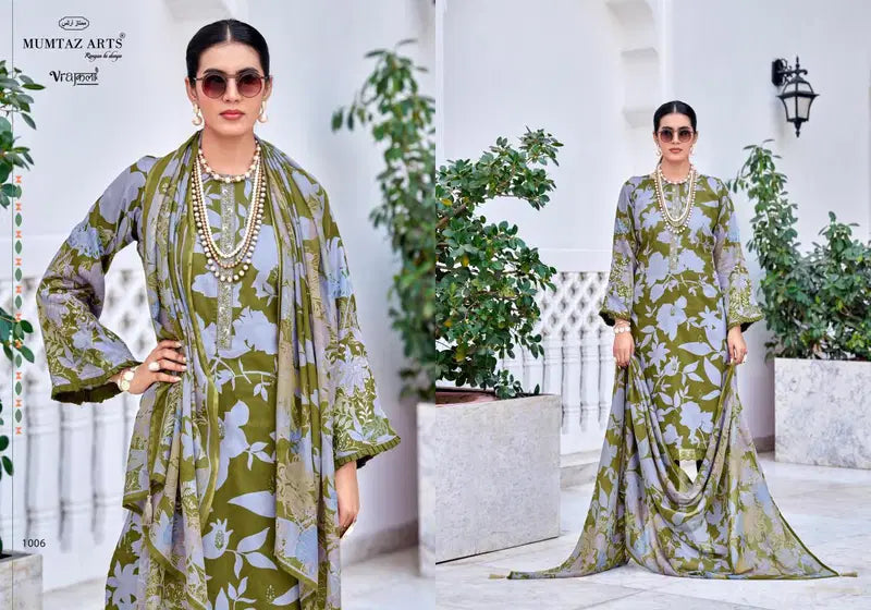 Mumtaz Arts Amelia Viscose Jam Digital Printed Dress Material